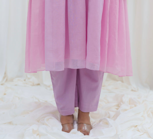 Mul Cotton Pants in Thistle Color