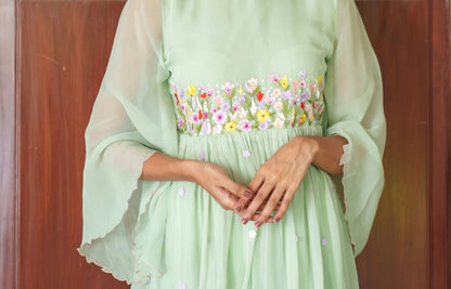 Whispering Willow Garden Dress