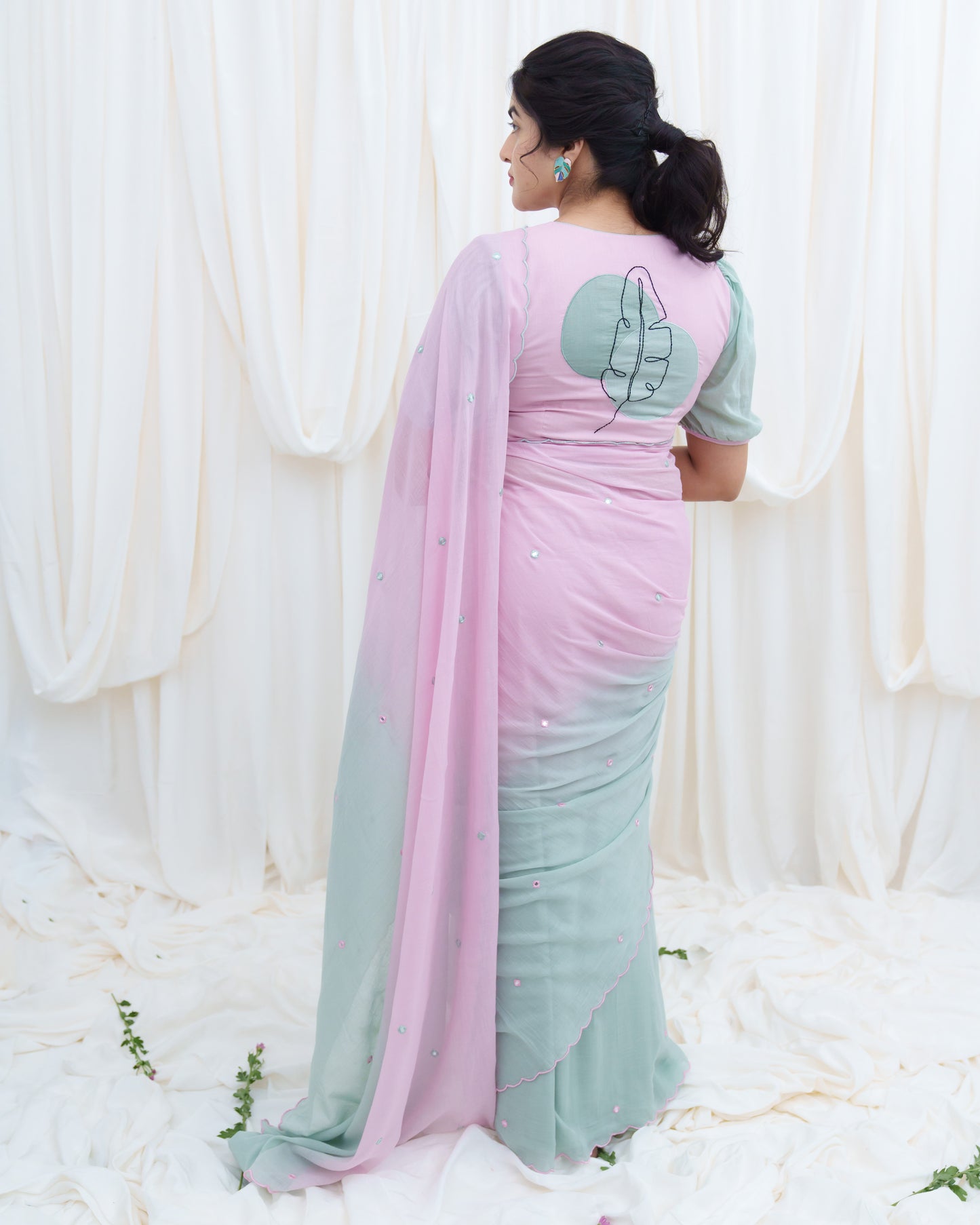 Secret Garden Saree & Blouse