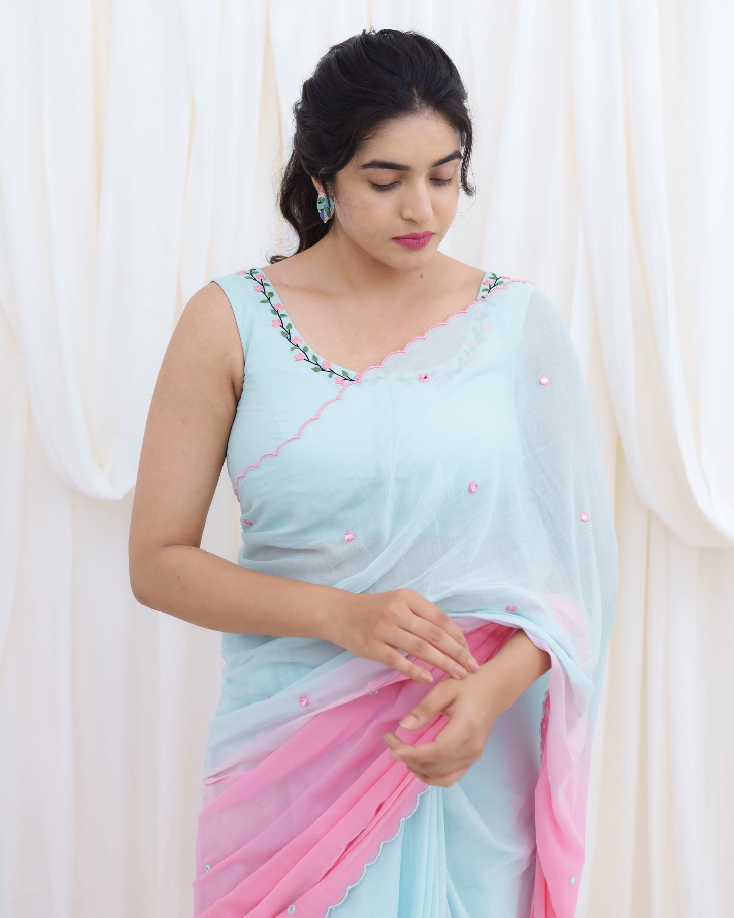 Petal Princess Ombré Saree