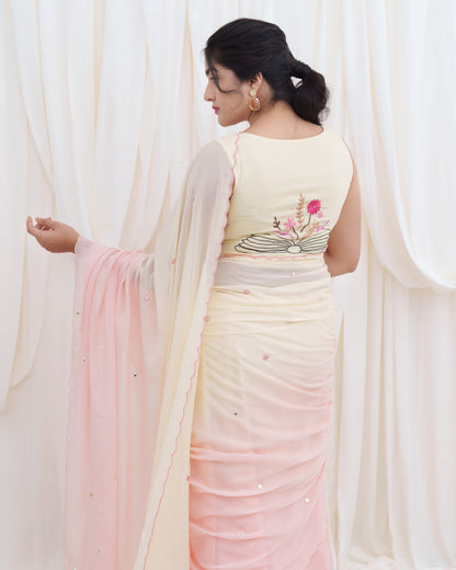 Fancy Flair Ombré Saree