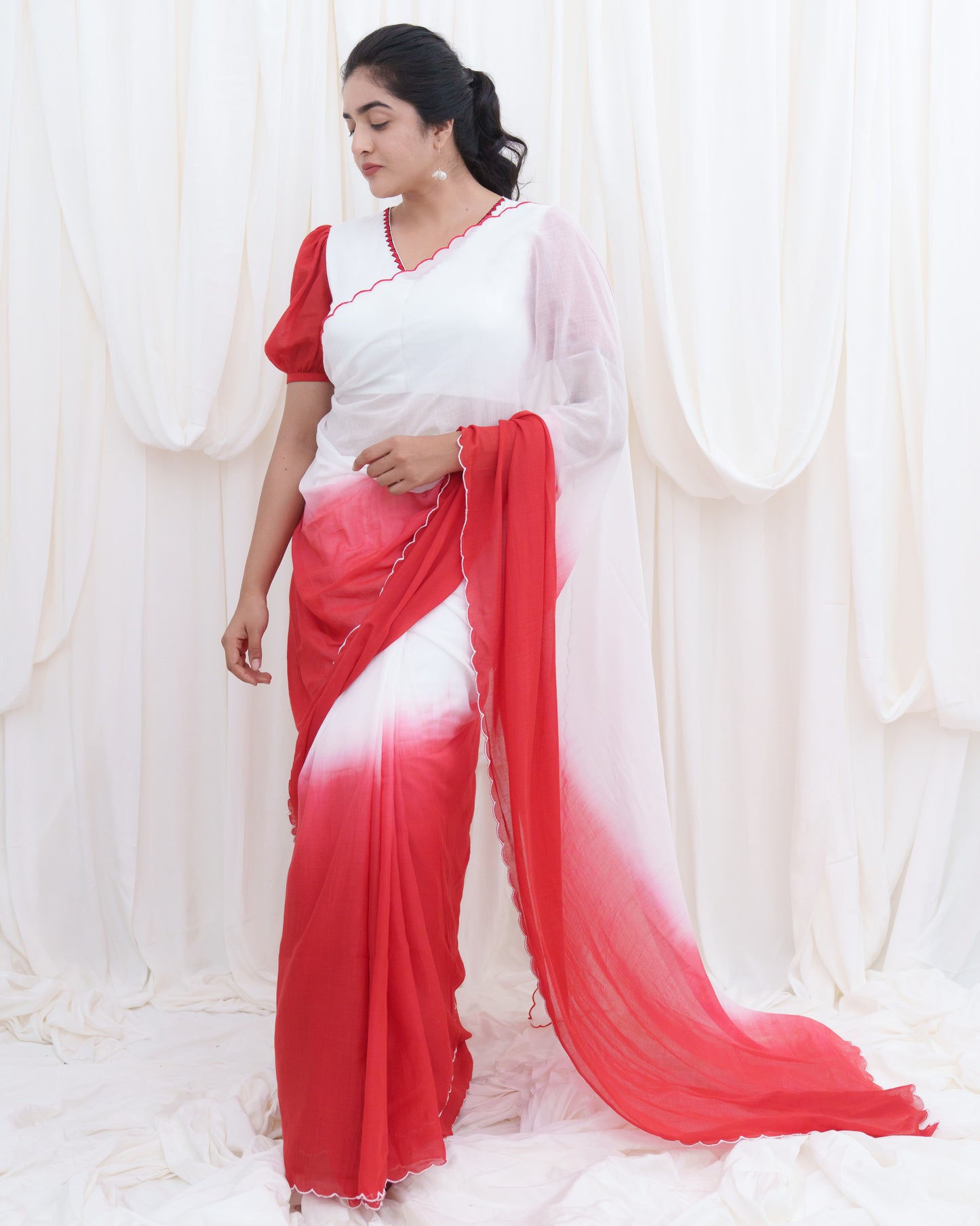 Scarlet Saree & Blouse