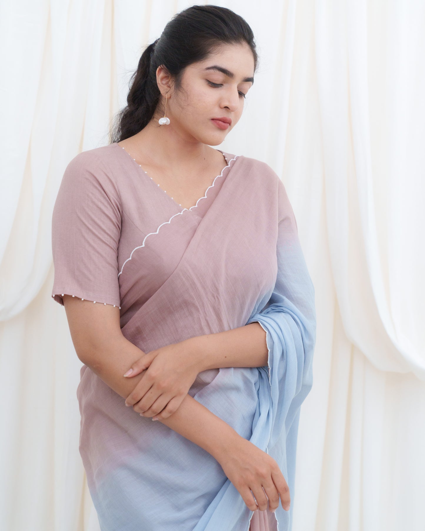 Femina Bloom Ombré Saree