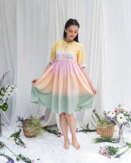 Whimsical Garden Party Dress