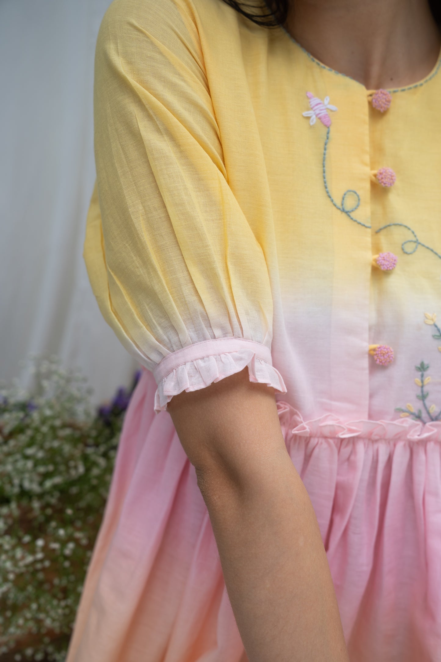 Whimsical Garden Party Dress