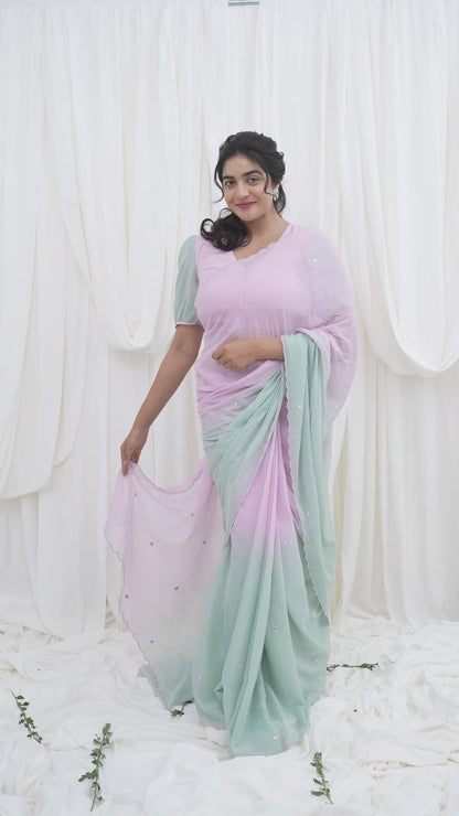 Secret Garden Saree & Blouse